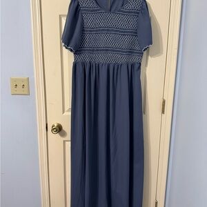 SHEIN Blue maxi dress